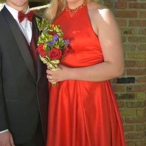 Red prom dress for sale!